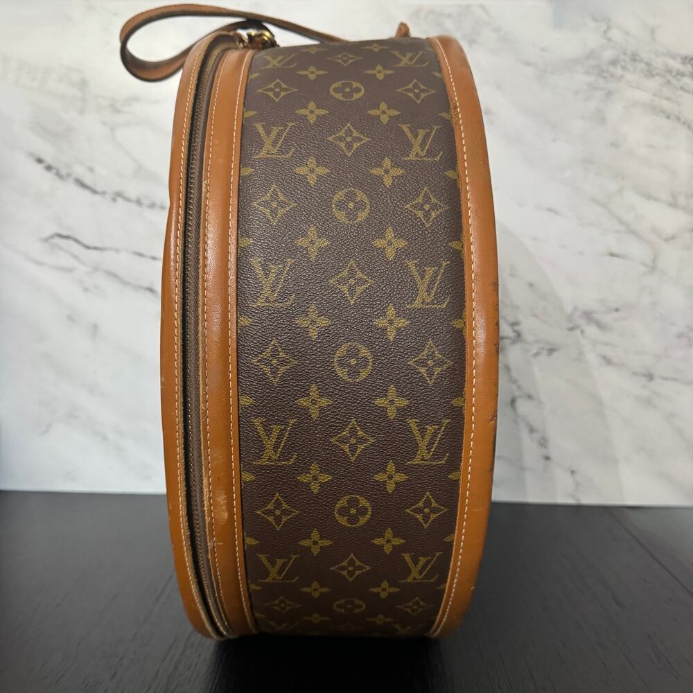 Louis Vuitton French Co. Hat Box bag Vintage Boite Chapeau monogram LV trunk - Picture 5 of 16